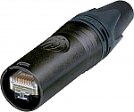 NE 8 MX 6 B CAT6 Ethercon kabeldeel zwart