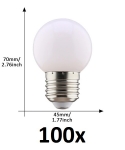 E27 led lamp 1W extra warm wit grootverpakking