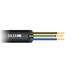 Neopreenkabel H07RN-F 3x2,5 - 100m