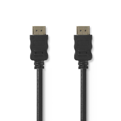 High Speed HDMI-kabel verguld met ethernet - 0,5m